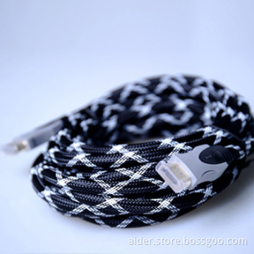 HDMI Cable, HDMI Male to Male, Twin Color, with Nylon